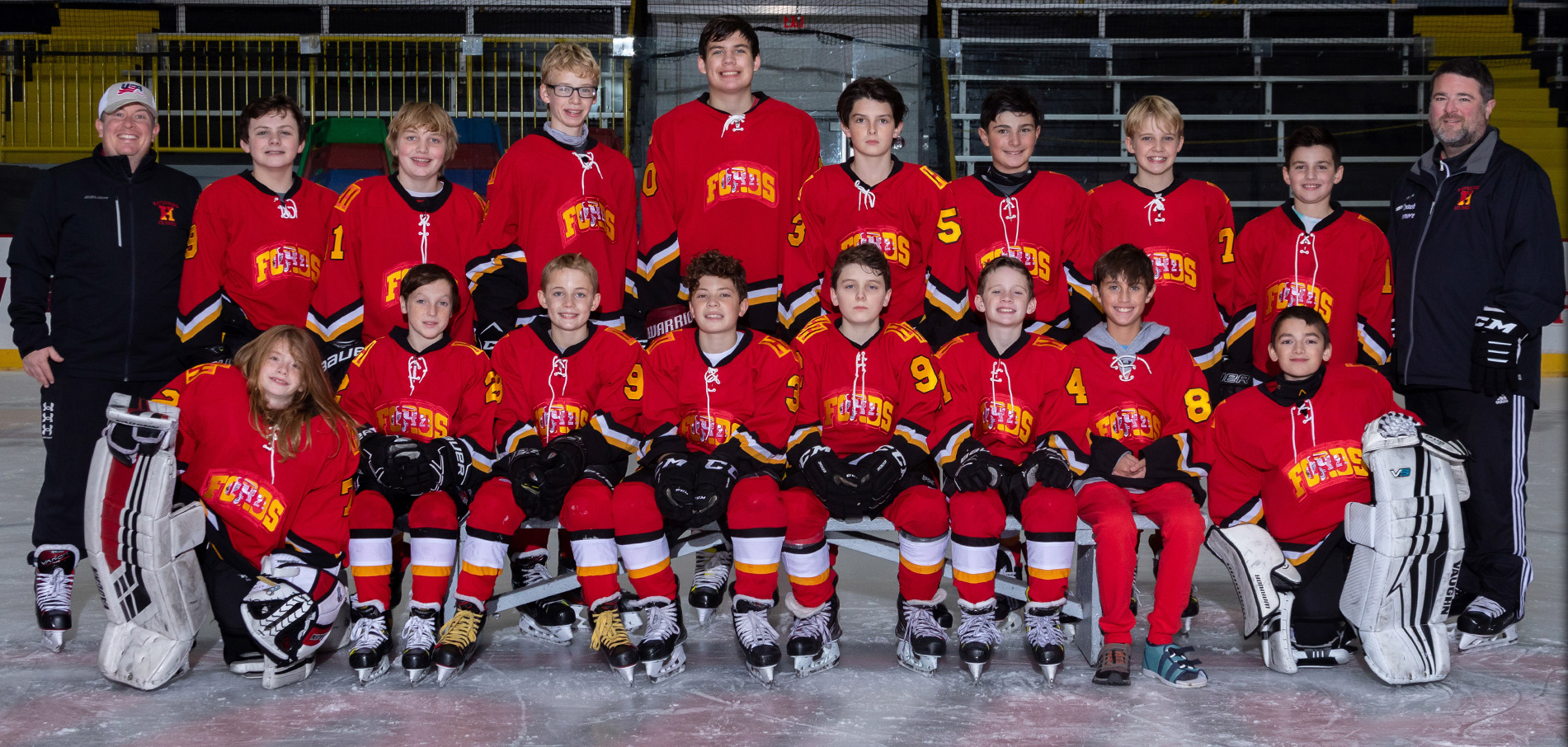 Middle School Red Our 2021-22 Middle School Fords Red team.